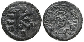 JUSTINIAN I (527-565 AD). Nicomedia. Half Follis. Condition : Very fine.
Weight : 10.53 gr
Diameter : 26.55 mm