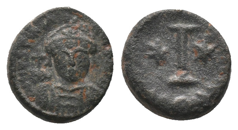 JUSTINAN I (527-565 AD). Constantinople. Half-Follis Condition : Very fine. Weig...