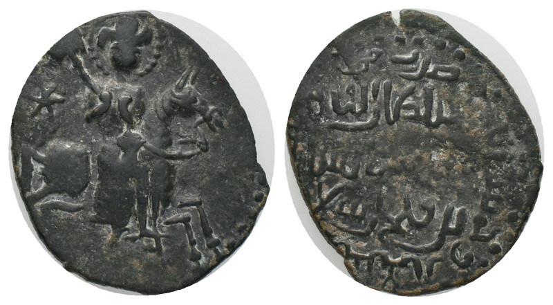 Islamic coin. Condition : Good very fine.
Weight : 5.90 gr
Diameter : 28.57 mm