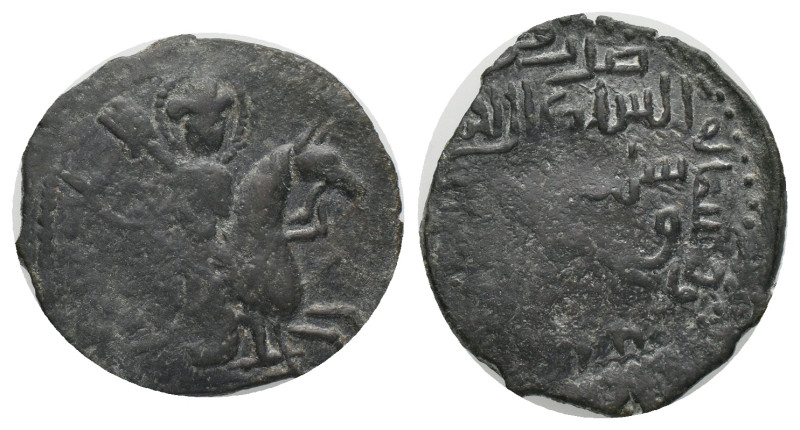 Islamic coin. Condition : Good very fine.
Weight : 5.39 gr
Diameter : 27.05 mm