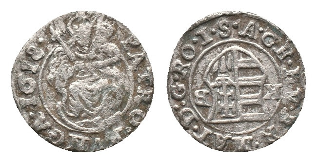 EUROPEAN MEDIEVAL
Hungary, Denarius Kremnitz 16180.74 gr 13.76 mm