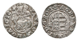 EUROPEAN MEDIEVAL
Hungary, Denarius Kremnitz 16180.74 gr 13.76 mm