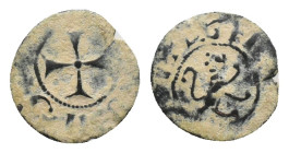 Armenian Kingdom. Levon V. 1373-1375. AE pogh
0.67 GR 13.70 MM