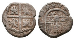 Europe
Felipe II or III. King of Spain, 1556-1598 or 1598-1621. AR
5.93 GR 21.61 MM