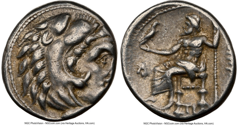 MACEDONIAN KINGDOM. Philip III Arrhidaeus (323-317 BC). AR drachm (16mm, 12h). N...