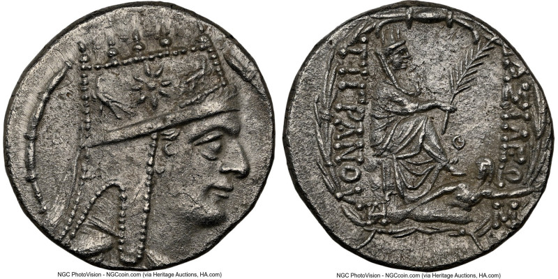 ARMENIAN KINGDOM. Tigranes II the Great (95-56 BC). AR tetradrachm (25mm, 15.47 ...