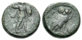 Lucania, Metapontum Bronze circa 225-200 - Ex Naville Numismatics sale 54, 2019, 22. From the E.E. Clain-Stefanelli collection.