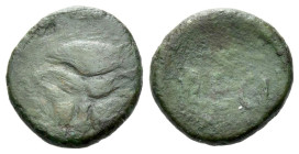 Bruttium, Rhegium Bronze circa 450-425 - Ex Naville Numismatics sale 53, 2019, 26. From the E.E. Clain-Stefanelli collection.