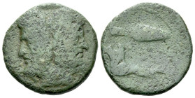 Sicily, Panormus Bronze Circa 190 - Ex Naville Numismatics sale 53, 2019, 45. From the E.E. Clain-Stefanelli collection.