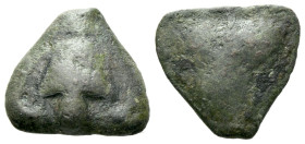 Sicily, Selinus Cast uncia circa 450-404