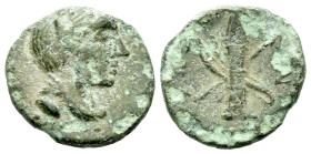 Sicily, Syracuse Bronze after 212 - Ex Naville Numismatics sale 53, 2019, 55. From the E.E. Clain-Stefanelli collection.