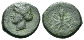 Sicily, Syracuse Tetras circa 400-375 - Ex Naville Numismatics sale 53, 2019, 47. From the E.E. Clain-Stefanelli collection.