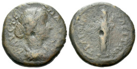 Thrace, Traianopolis Faustina senior, wife of Antoninus Pius Bronze circa 138-161 - Ex Naville Numismatics sale 51, 2019, 177. From the E.E. Clain-Ste...