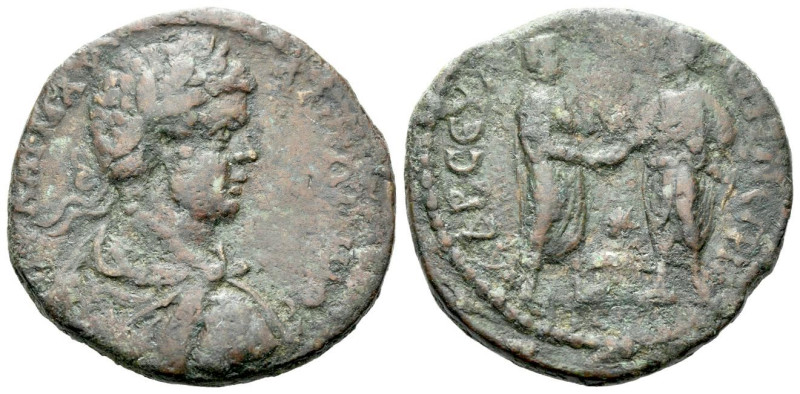 Pontus, Amasia Caracalla, 198-217 Bronze circa 198-217, Æ 28.00 mm., 13.20 g.
P...