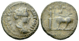 Troas, Ilium Caracalla, 198-217 Bronze circa 198-217