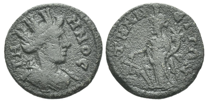 Aeolis, Temnus Pseudo-autonomous issues Bronze circa 253-268, Æ 18.00 mm., 2.64 ...