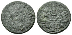Ionia, Ephesus Geta, 209-212 Bronze circa 209-212 - Ex Naville Numismatics sale 23, 2016, 190. From the E.E. Clain-Stefanelli collection.