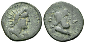 Islands off Caria, Rhodes Pseudo-autonomous issue Bronze circa 100-150