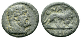 Lydia, Thyateira Pseudo-autonomous issue Bronze III century - Ex Naville Numismatics sale 56, 2020, 201. From the E.E. Clain-Stefanelli collection.