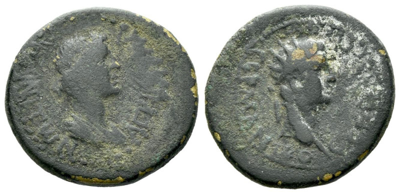 Phrygia, Aezanis Germanicus, father of Gaius Bronze circa 37-41, Æ 19.00 mm., 3....