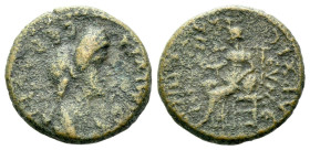 Phrygia, Eumeneia Domitia, wife of Domitian Bronze circa 82-96 - Ex Naville Numismatics sale 52, 2019. 189. From the E.E. Clain-Stefanelli collection.