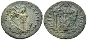 Pamphilia, Perge Gallienus, 253-268 Bronze circa 253-268 - Ex Naville Numismatics sale 60, 2020, 149. From the E.E. Clain-Stefanelli collection.