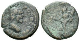 Pamphilia, Side Septimius Severus, 193-211 Bronze circa 193-211 - Ex Naville Numismatics sale 75, 2022, 203. From the E.E. Clain-Stefanelli collection...