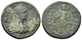 Pisidia, Cremna Caracalla, 198-217 Bronze circa 198-217 - Ex Naville Numismatics sale 68, 2021, 155. From the E.E. Clain-Stefanelli collection. Sold w...