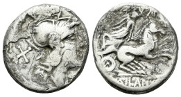 D. Junius L. f. Silanus Denarius 91 BC
