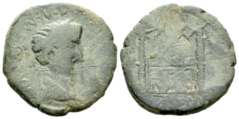 Tiberius, 14-37 Barbaric As Lugdunum circa 14-37, Æ 24.00 mm., 7.61 g.

Good F...