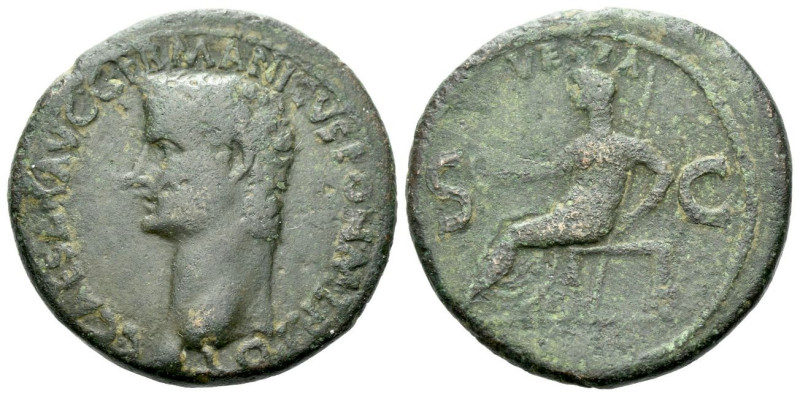 Gaius, 37-41 As Rome circa 37-41, Æ 27.00 mm., 12.02 g.

About VF