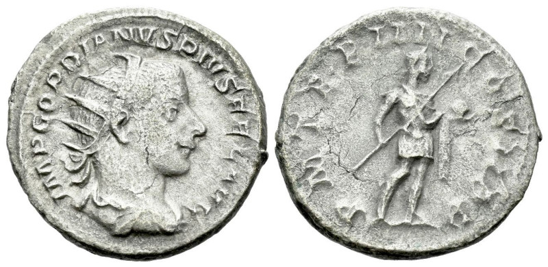 Gordian III, 238-244 Antoninianus Rome circa 238-244, AR 22.00 mm., 4.75 g.

V...