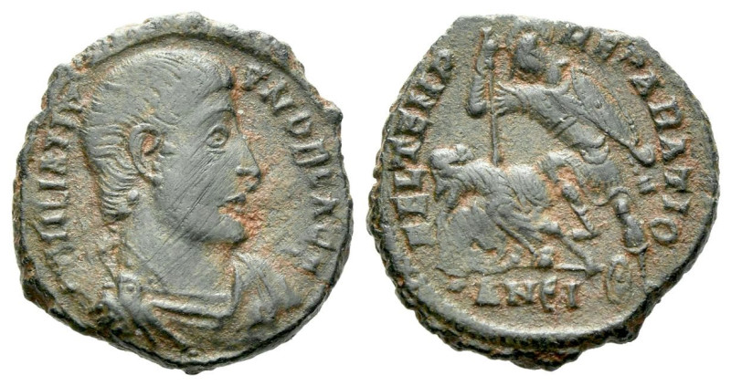 Julian II caesar, 355-360 AE4 Antiochia circa 255-260, Æ 14.00 mm., 2.17 g.

V...