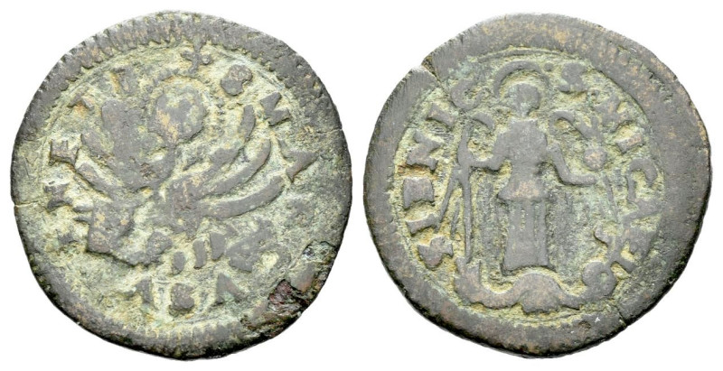 Venezia (Venice), Bronze , Æ 17.00 mm., 1.59 g.  Good Fine