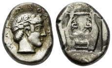 Electrotype: Ionia, Kolophon Drachm. Unsigned British Museum electrotype copying an issue of circa 500-400 BC - Ex ROma Numismatics sale 119, 3161.