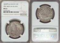 Republic 4 Soles 1830 PTS-JL MS61 NGC, Potosi mint, KM 96a.1. Edge: Reeded. Llamas beneath tree, stars above / Uniformed bust right. From A Special Se...