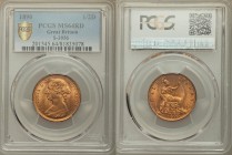 Victoria 1/2 Penny 1890 MS64 Red PCGS, KM754, S-3956. Head left / Britannia seated right. From A Special Selection of World Coins

HID09801242017