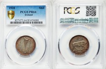 Free State Proof Shilling 1928 PR64 PCGS, KM6. Edge: Reeded. Irish harp divides date / Bull and value. From A Special Selection of World Coins

HID098...