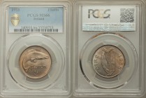 Republic Pair of Certified Florins 1955 PCGS, 1) Florin - MS64 2) Florin - MS66 KM15a. From A Special Selection of World Coins

HID09801242017