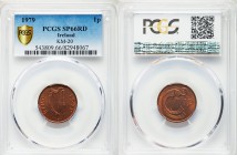 Republic Specimen Penny 1979 SP66 Red PCGS, KM20. Irish harp / Stylized bird and value. From A Special Selection of World Coins

HID09801242017
