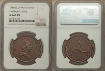 British Dependency. George III Penny 1786 MS63 Brown NGC, KM9.1. Head right / Triskeles. From A Special Selection of World Coins

HID09801242017