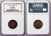 Republic Proof Cent 1975 PR66 Brown NGC, KM10. Value and date to upper left of sprig / Arms with supporters. From A Special Selection of World Coins

...