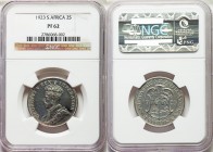 George V Proof Florin 1923 PR62 NGC, KM18. Crowned bust left / Shield divides date. From A Special Selection of World Coins

HID09801242017