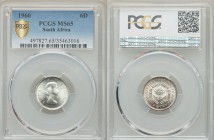 Elizabeth II 6 Pence 1960 MS65 PCGS, KM48. Laureate head right / Protea flower in center of designed bars. From A Special Selection of World Coins

HI...