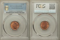 British Colony. Victoria 1/4 Cent 1889 MS63 Red and Brown PCGS, KM14. Crowned head left / STRAITS SETTLEMENTS. Value within beaded circle. From A Spec...