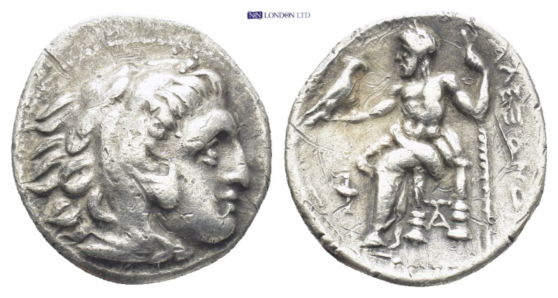 KINGDOM OF MACEDON. Philip III 'Arrhidaios'. Silver drachm, 17mm, 4.1 g) circa 3...