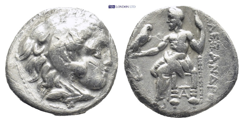 KINGS of MACEDON.Alexander III.(336-323 BC).Sardes.Drachm. (17mm, 3.8 g) Obv : H...