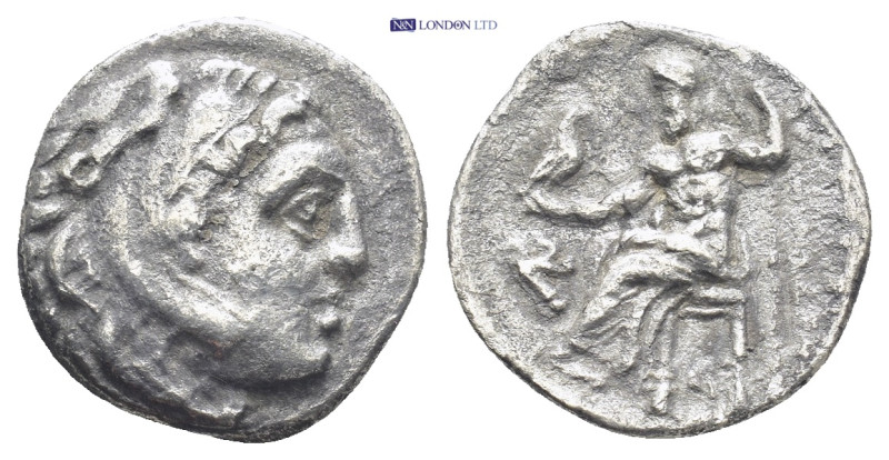 Kingdom of Macedon, Antigonos I Monophthalmos AR Drachm. (17mm, 3.5 g) In the na...