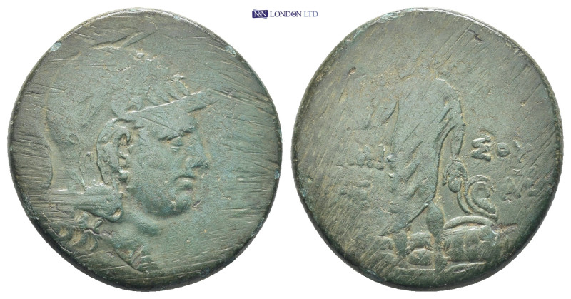 Pontus, Amisos, struck under Mithradates VI, ca. 105-65 BC, AE (30mm, 17.7 g) He...