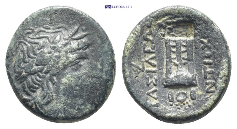 SELEUKID KINGS of SYRIA. Antiochos II Theos. 261-246 BC. Æ (16mm, 4.1 g). Sardes...